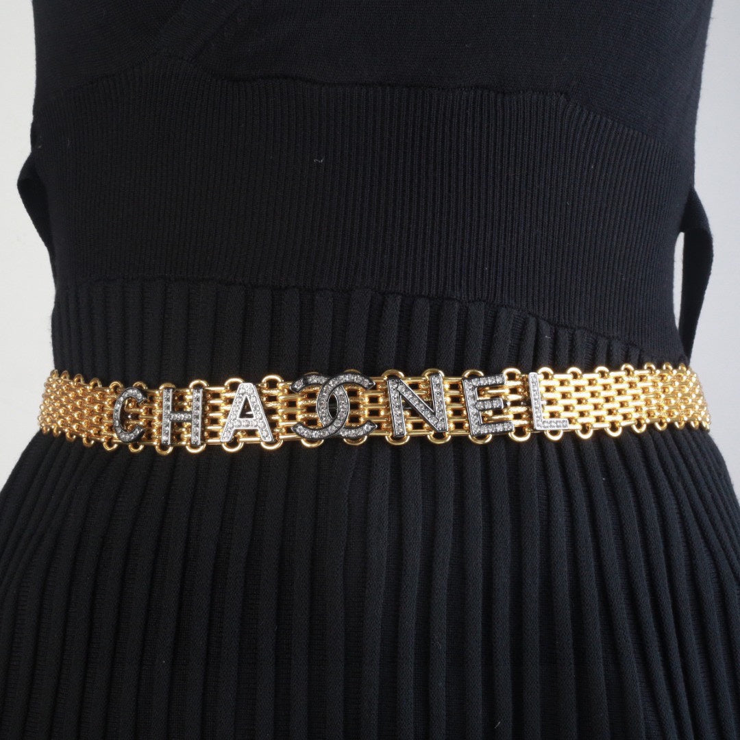 CHANEL 25S GOLD CHAIN BELT 612632
