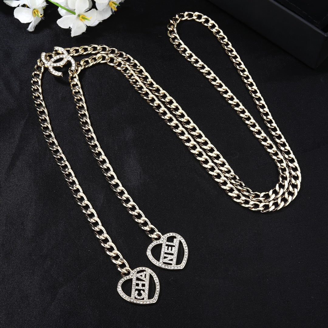 CHANEL 25S CHAIN BELT METALLIC 614471