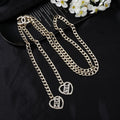 CHANEL 25S CHAIN BELT METALLIC 614471