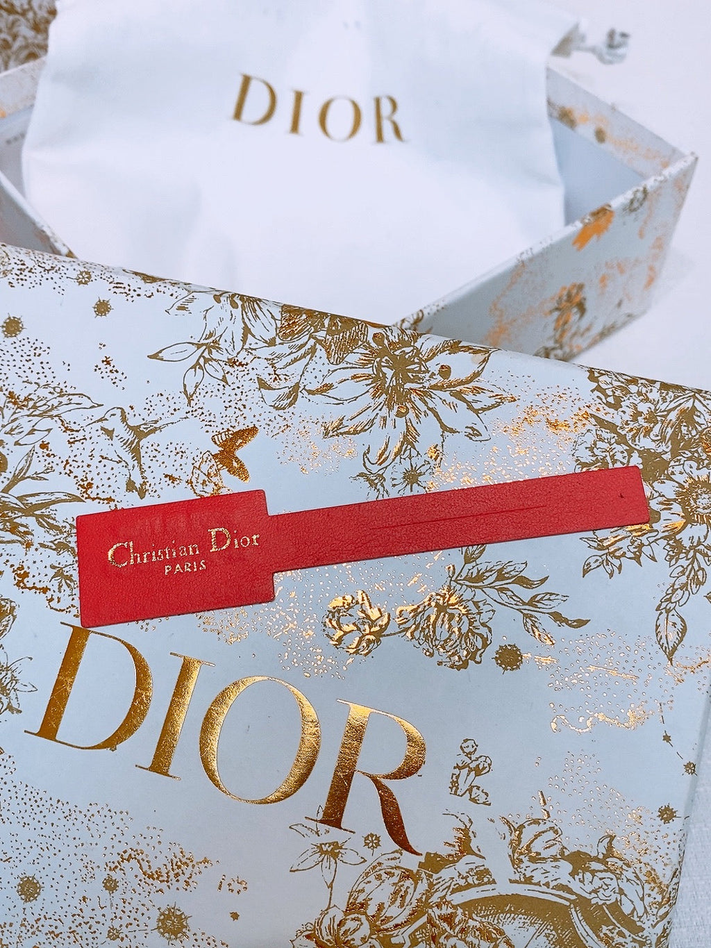 DIOR 25S BELT 20 MM IN RED CALFSKIN 572901